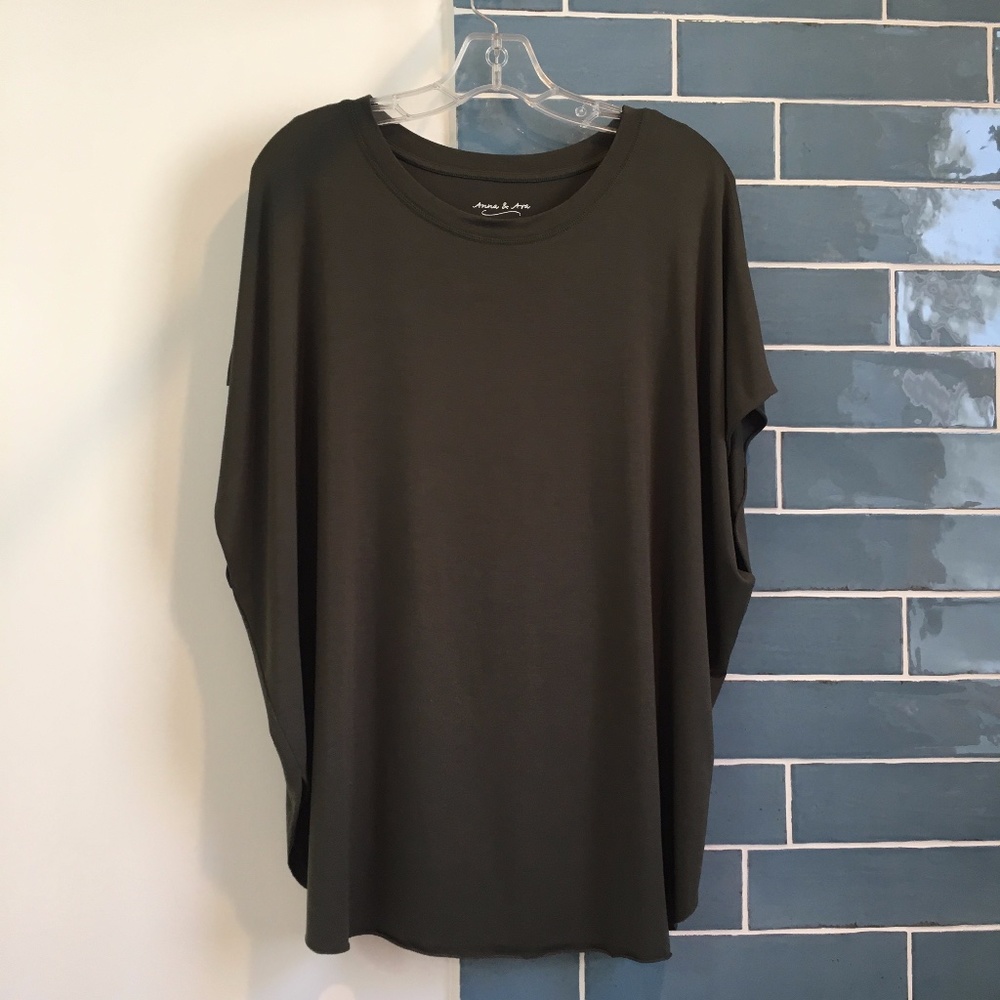 Anna & Ava Poncho Top